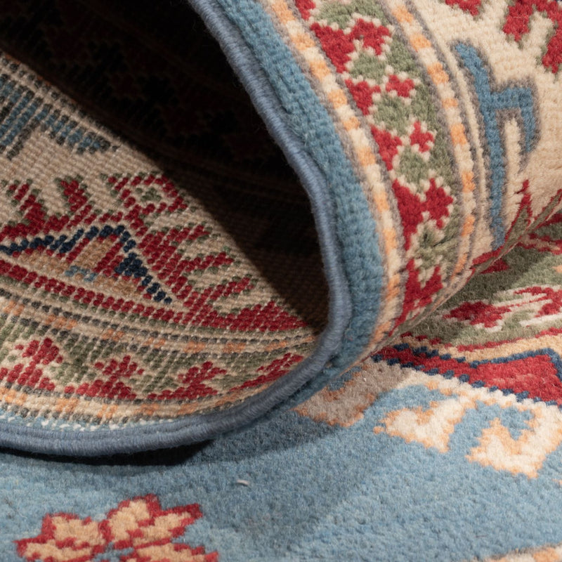 Dywan Ziegler - Kazak - 147 x 100 cm - jasnoniebieski