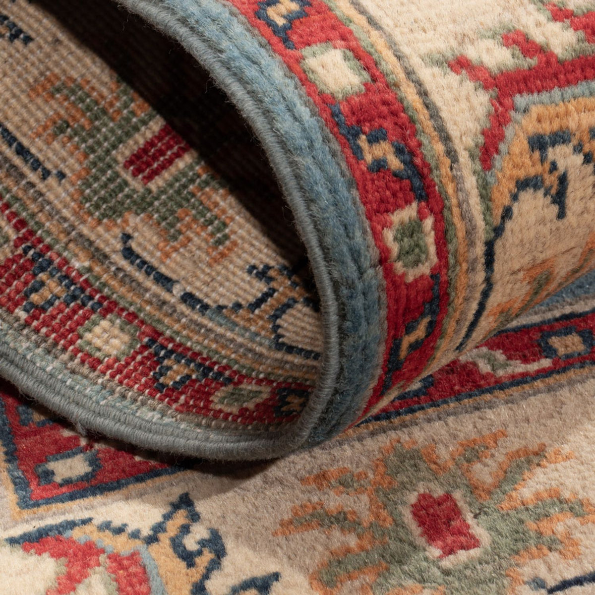 Dywan Ziegler - Kazak - 124 x 81 cm - jasnoniebieski