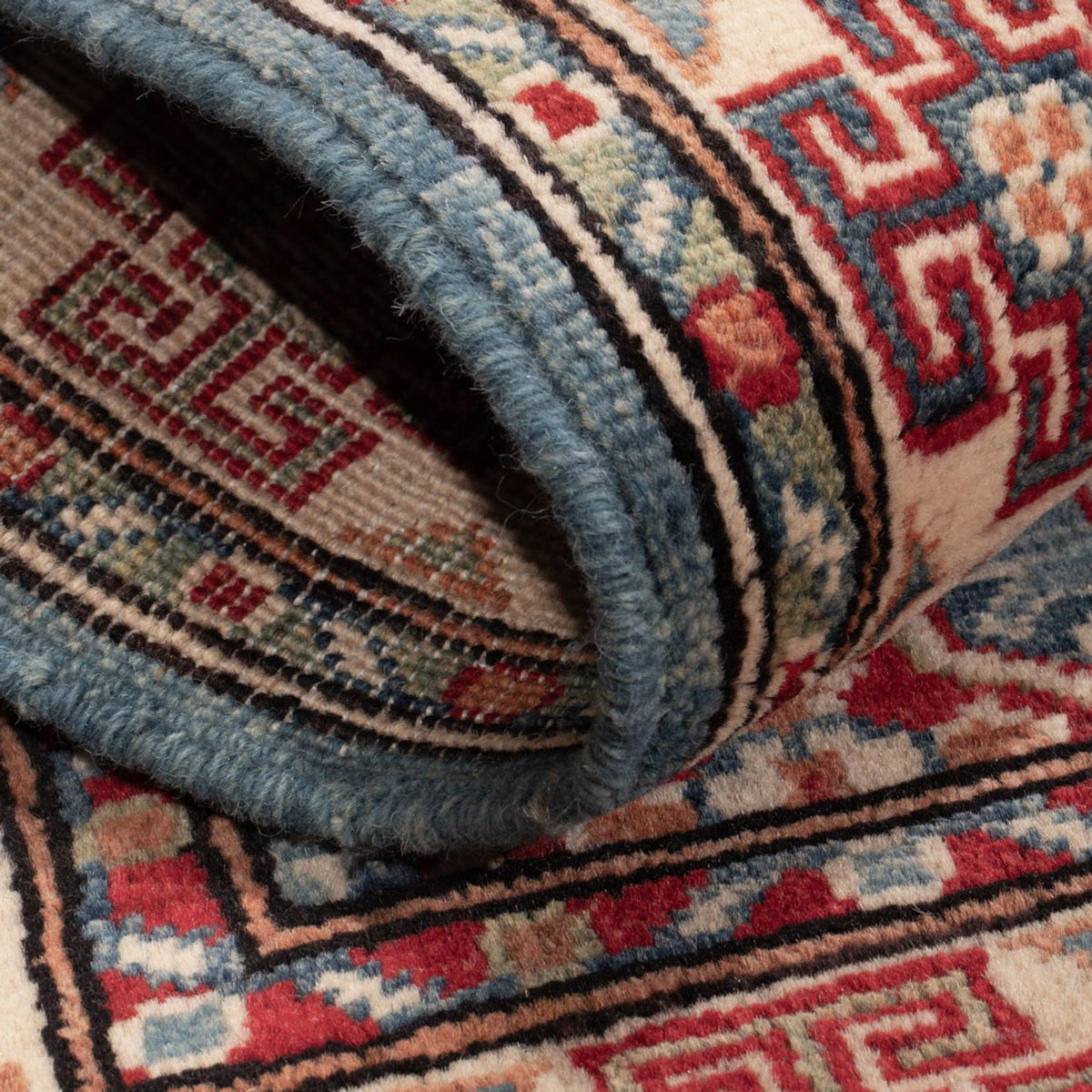 Dywan Ziegler - Kazak - 128 x 82 cm - jasnoniebieski