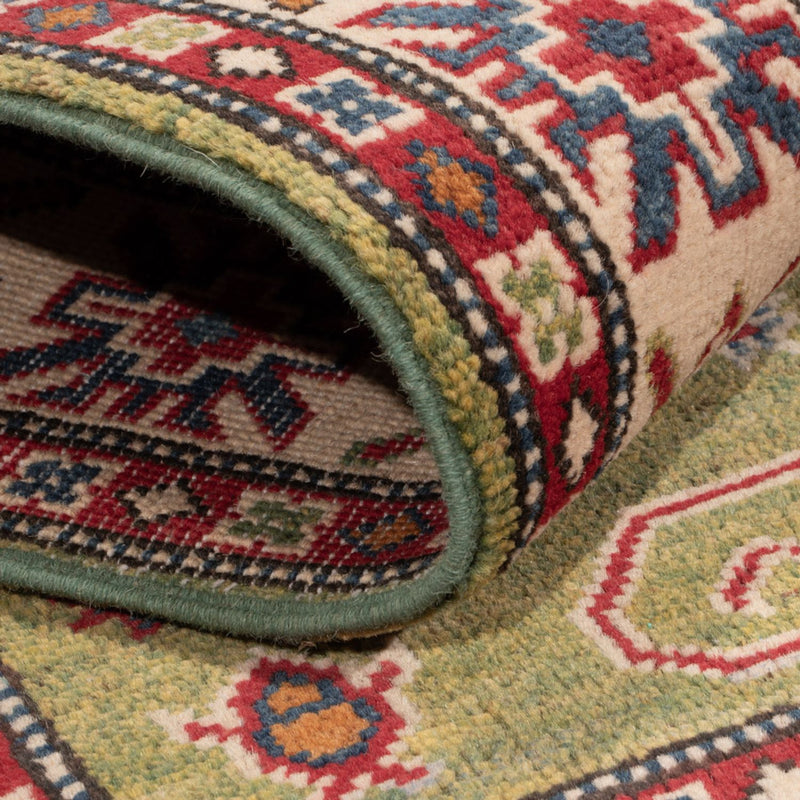 Ziegler Teppich - Kazak - 150 x 101 cm - grün