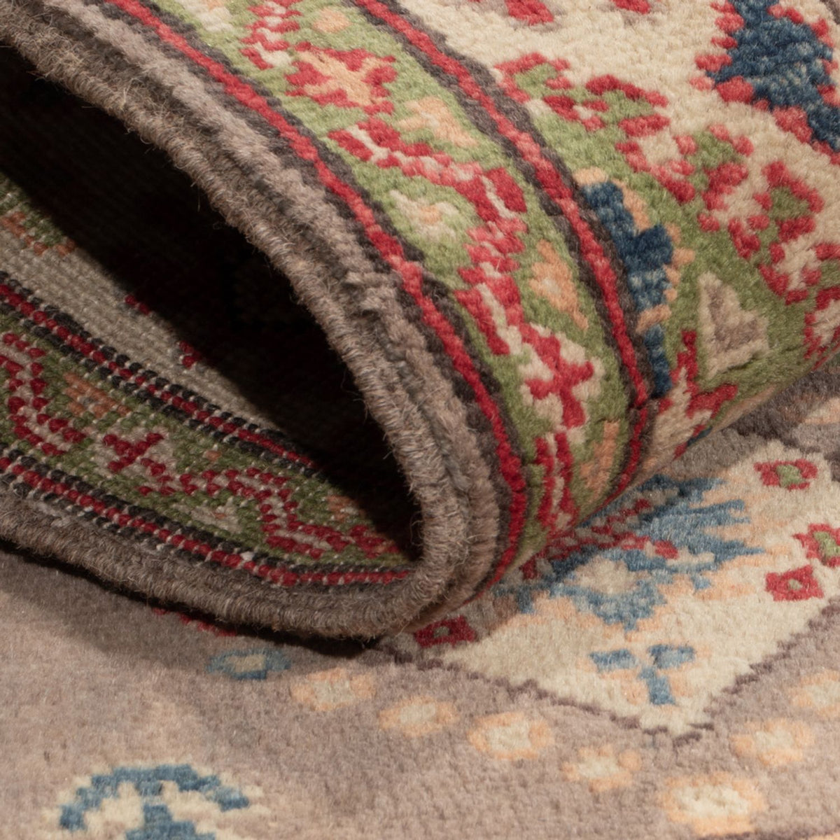 Dywan Ziegler - Kazak - 146 x 101 cm - ciemny beż