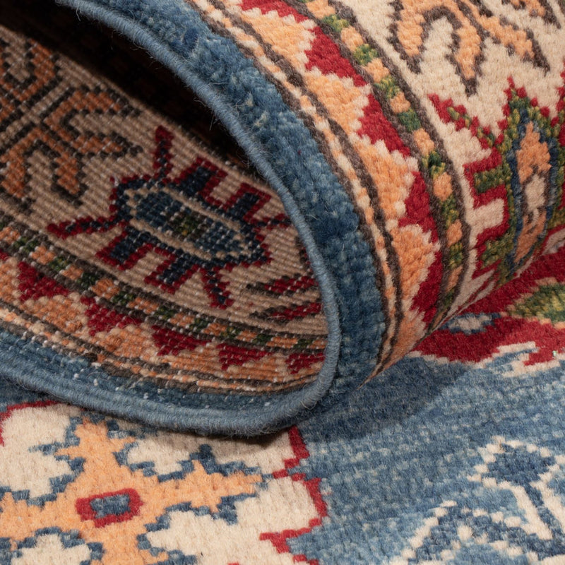 Dywan Ziegler - Kazak - 145 x 102 cm - niebieski