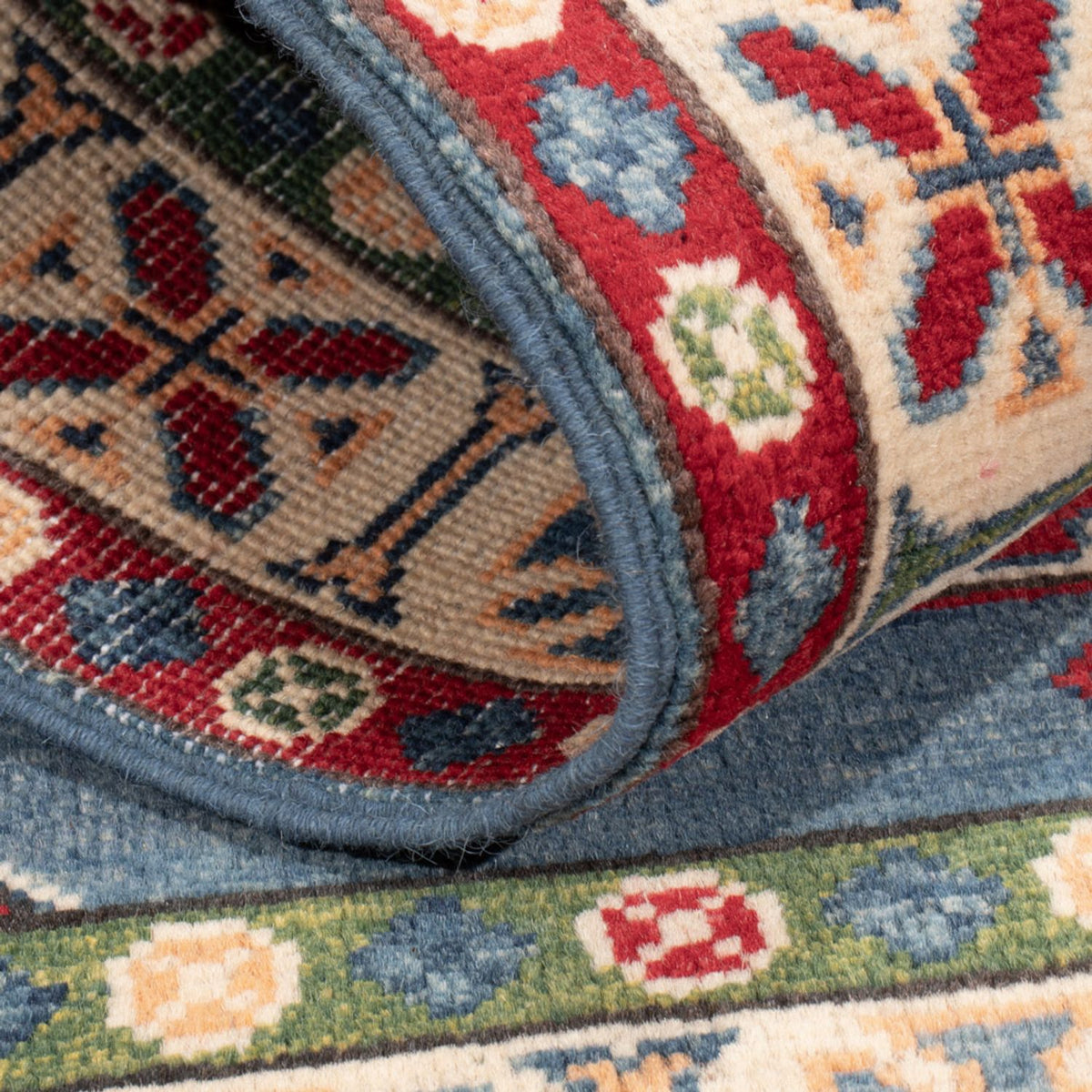 Dywan Ziegler - Kazak - 142 x 101 cm - niebieski