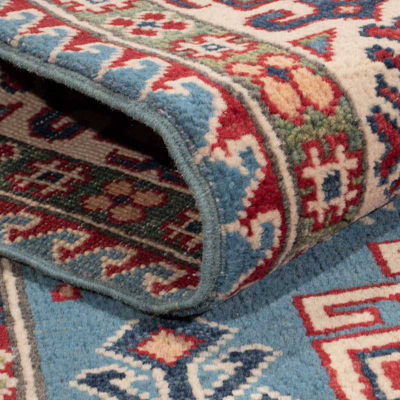 Dywan Ziegler - Kazak - 186 x 120 cm - jasnoniebieski