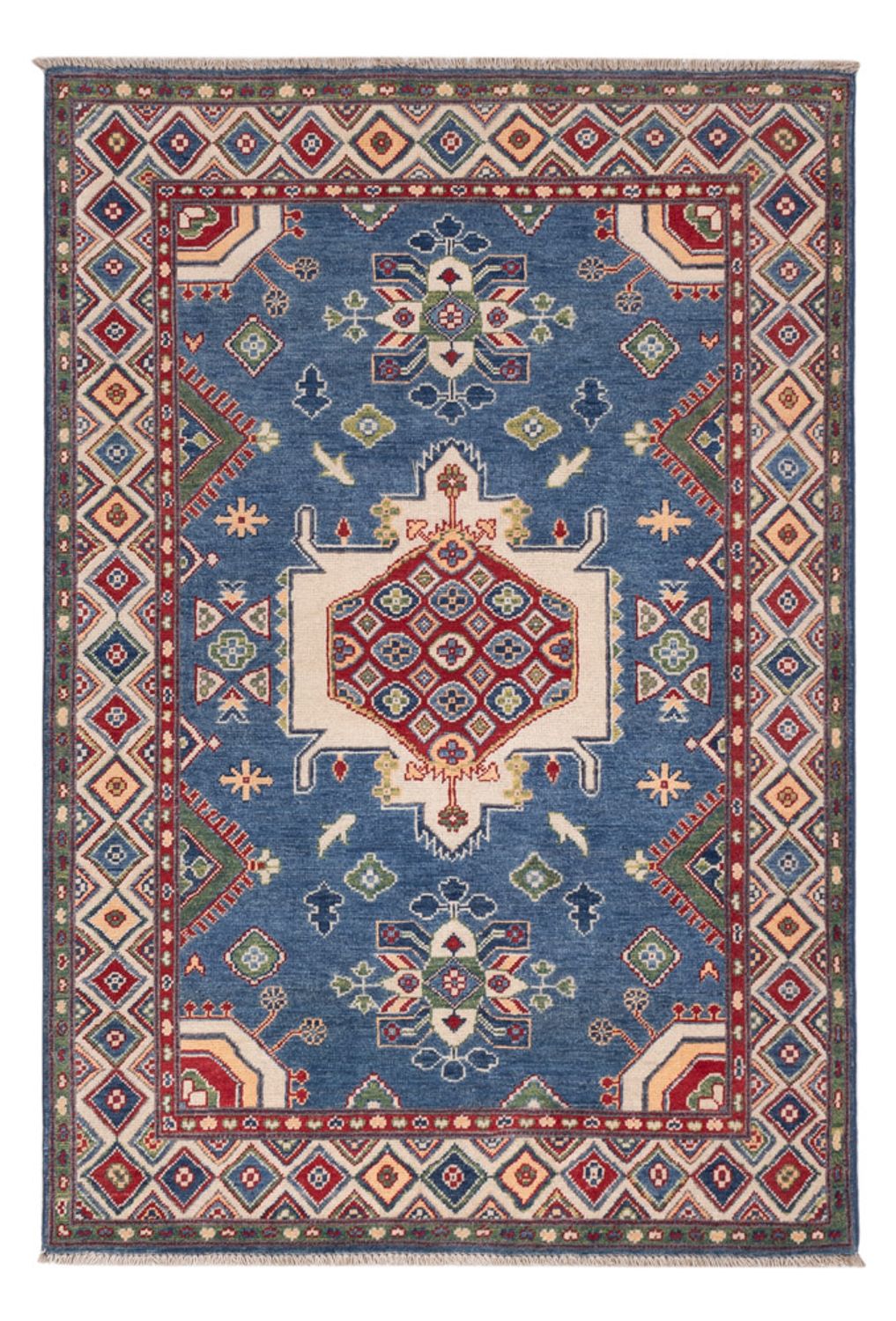 Dywan Ziegler - Kazak - 183 x 122 cm - niebieski