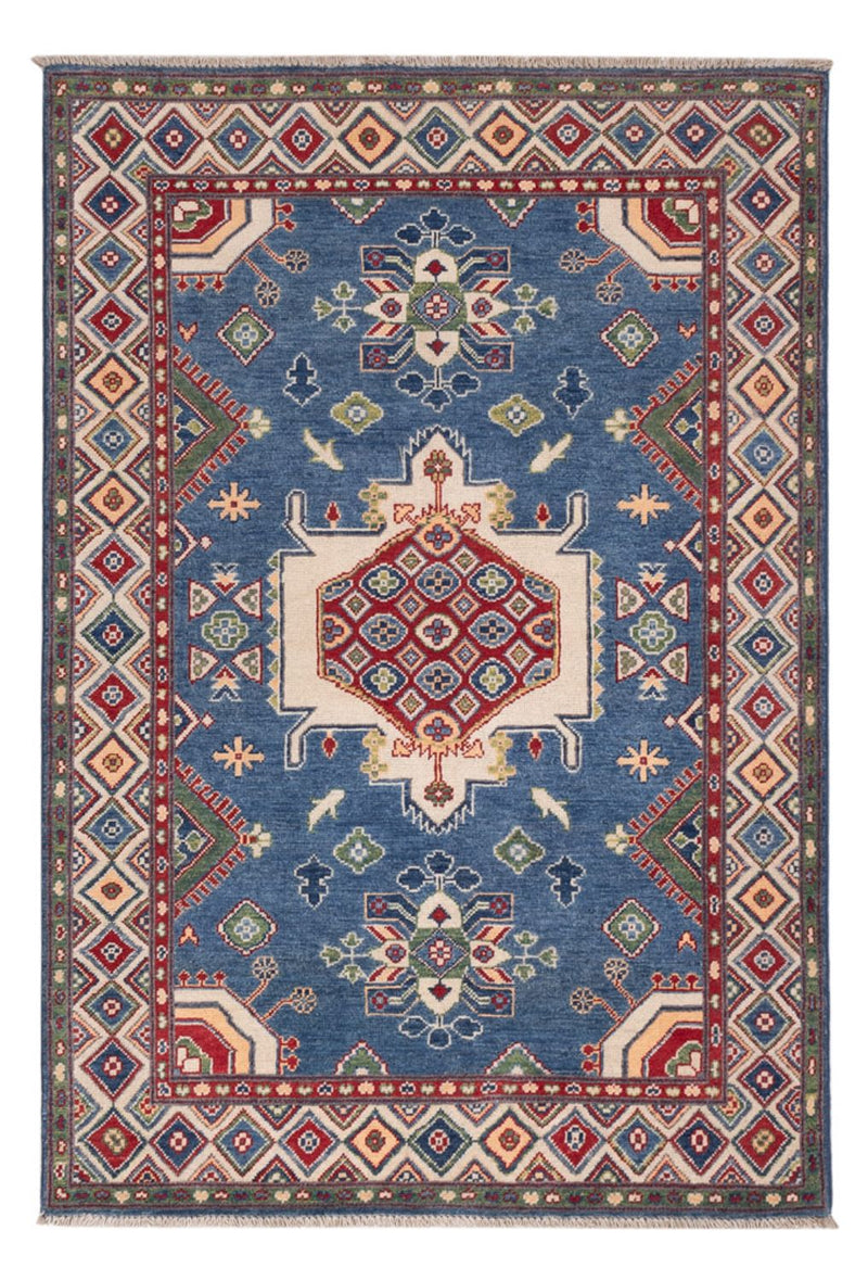 Dywan Ziegler - Kazak - 183 x 122 cm - niebieski