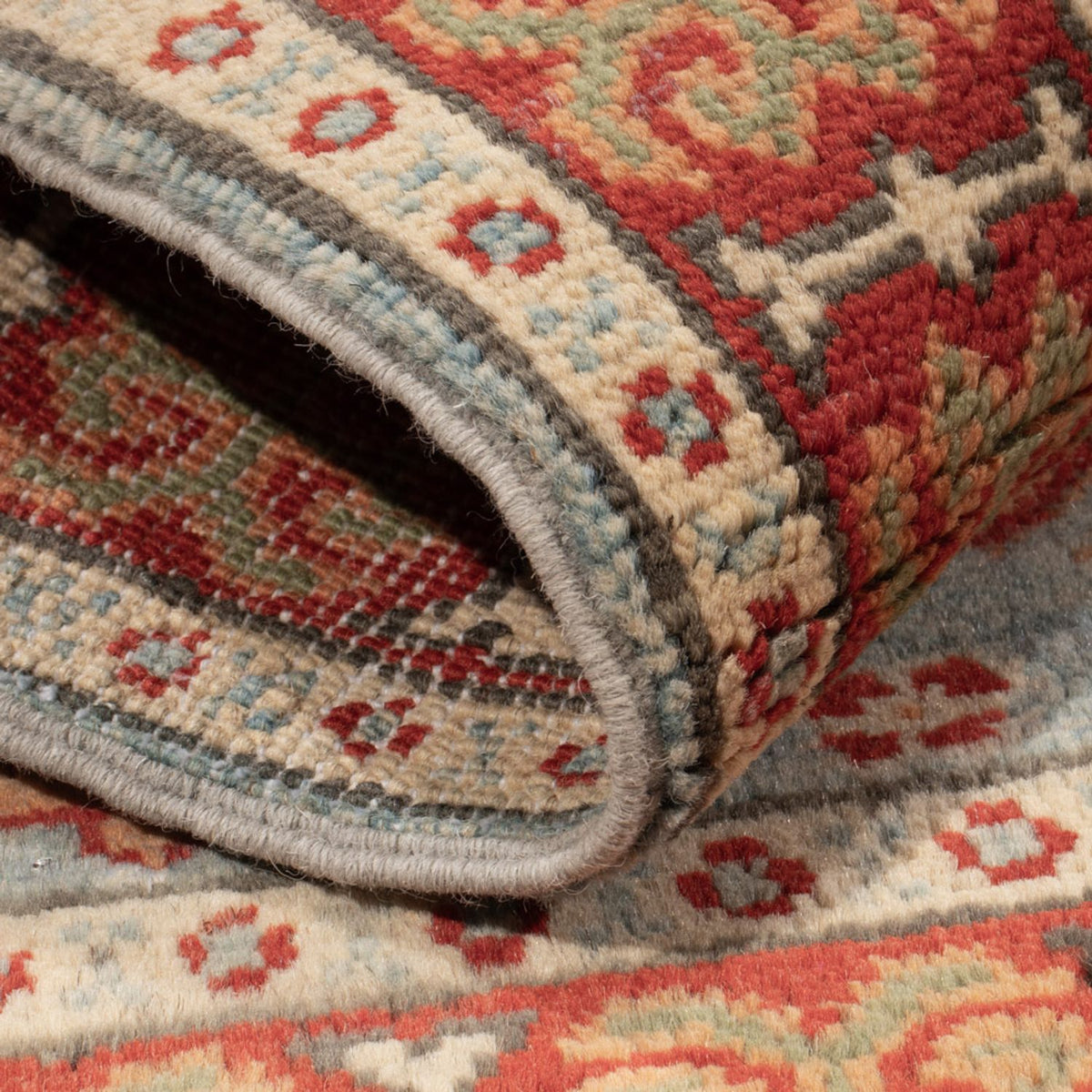 Dywan Ziegler - Kazak - 86 x 62 cm - jasnoniebieski