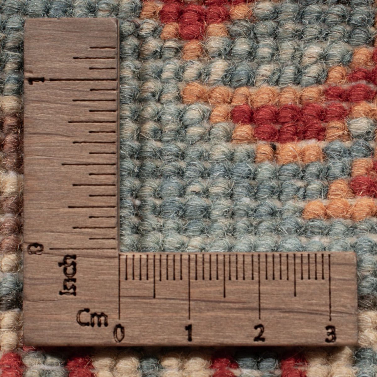 Dywan Ziegler - Kazak - 88 x 59 cm - jasnoniebieski