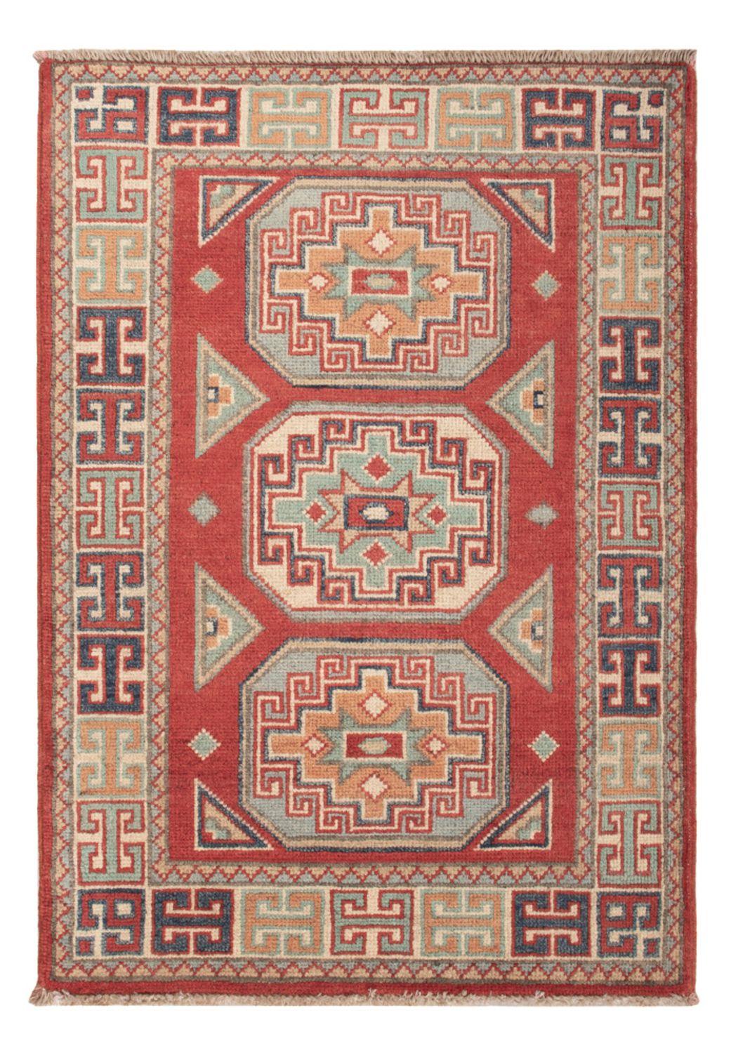 Dywan Ziegler - Kazak - 86 x 60 cm - czerwony