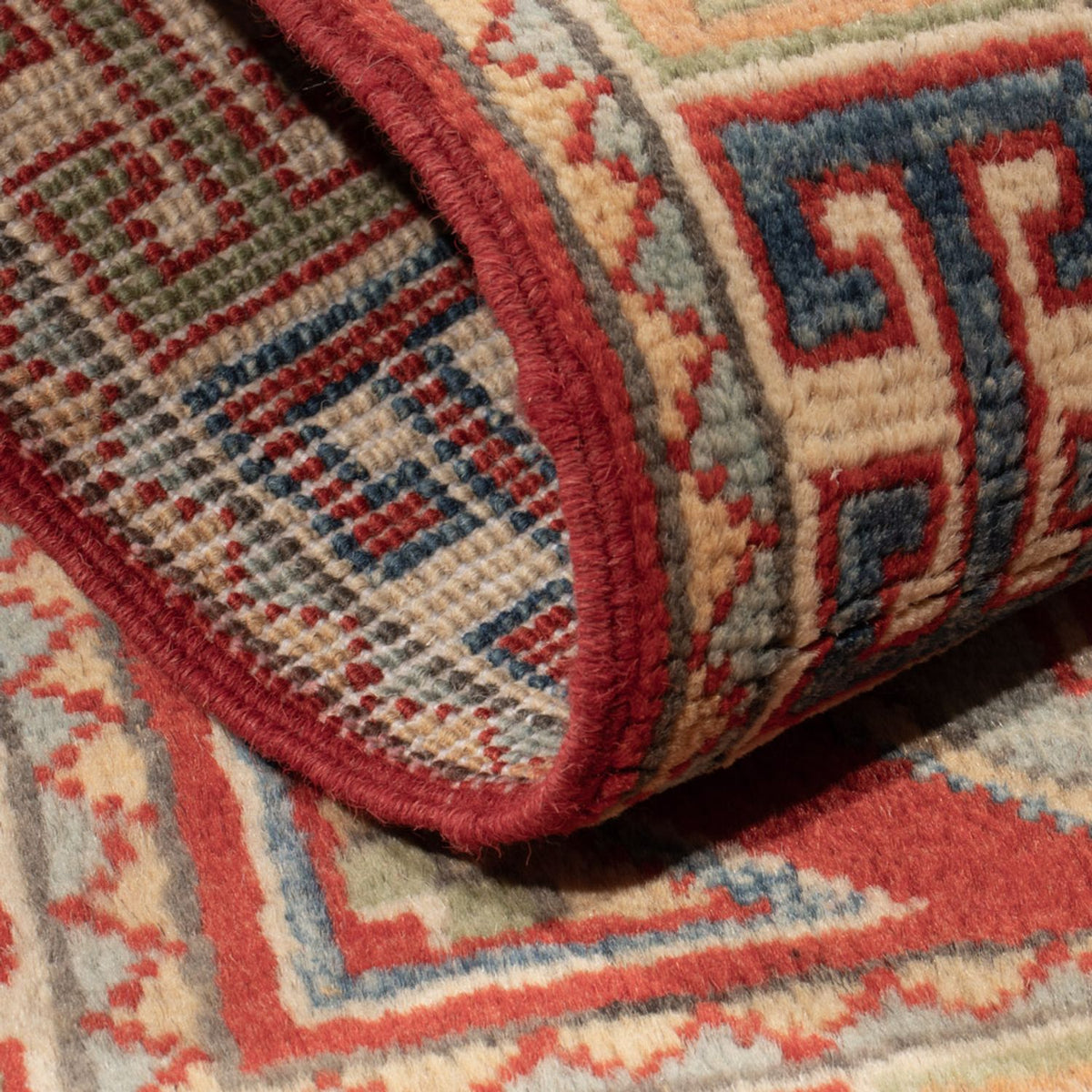 Dywan Ziegler - Kazak - 92 x 62 cm - czerwony