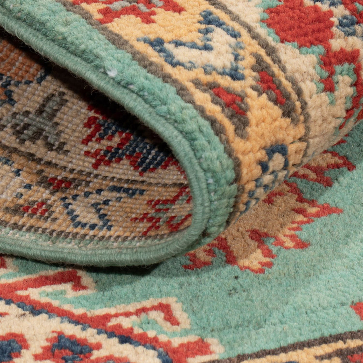 Dywan Ziegler - Kazak - 150 x 91 cm - jasnoniebieski