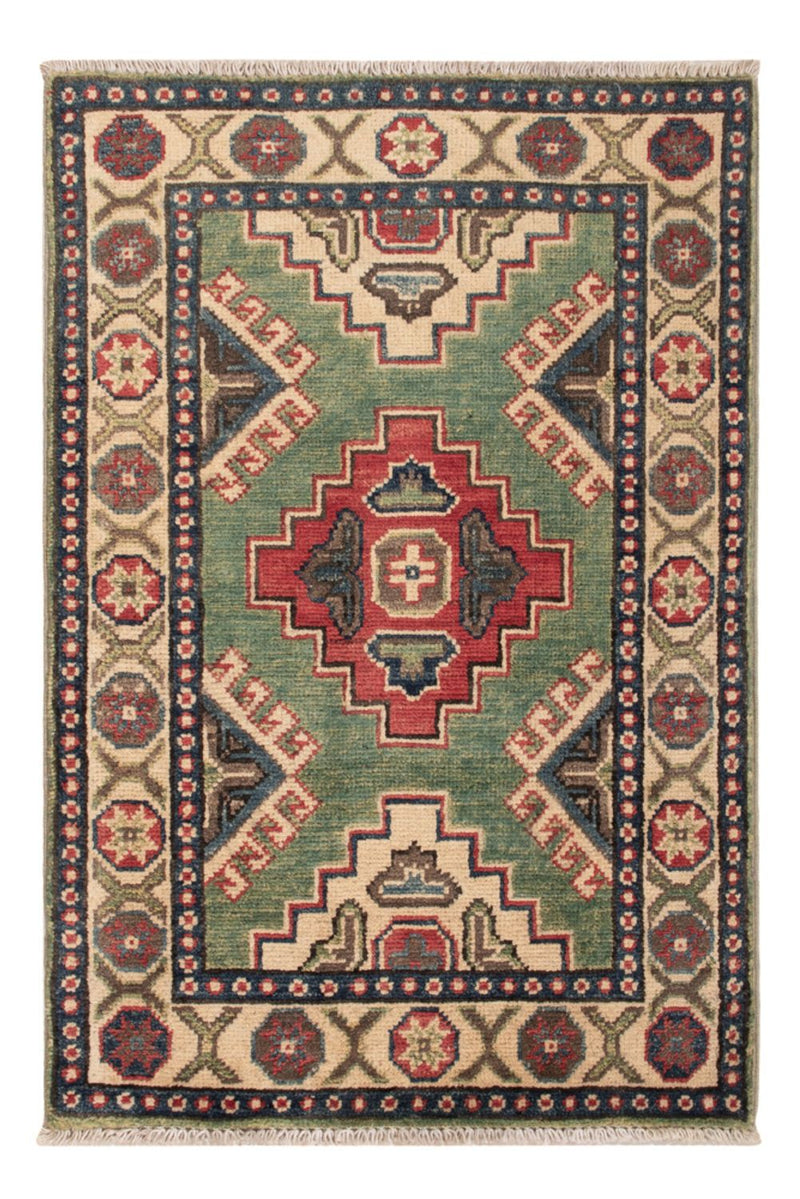 Dywan Ziegler - Kazak - 90 x 60 cm - zielona