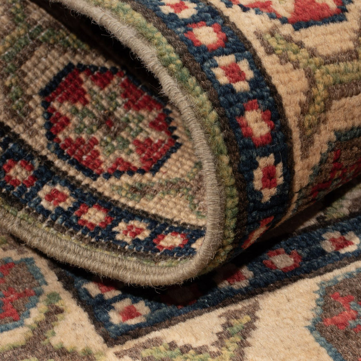 Dywan Ziegler - Kazak - 90 x 60 cm - zielona