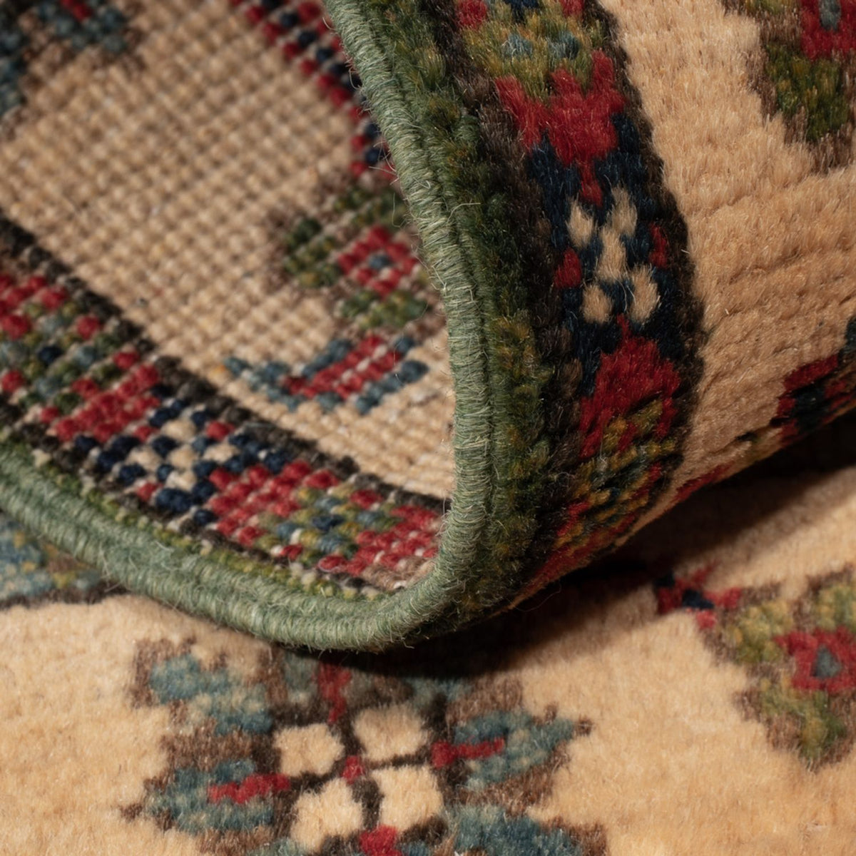 Dywan Ziegler - Kazak - 94 x 60 cm - zielona