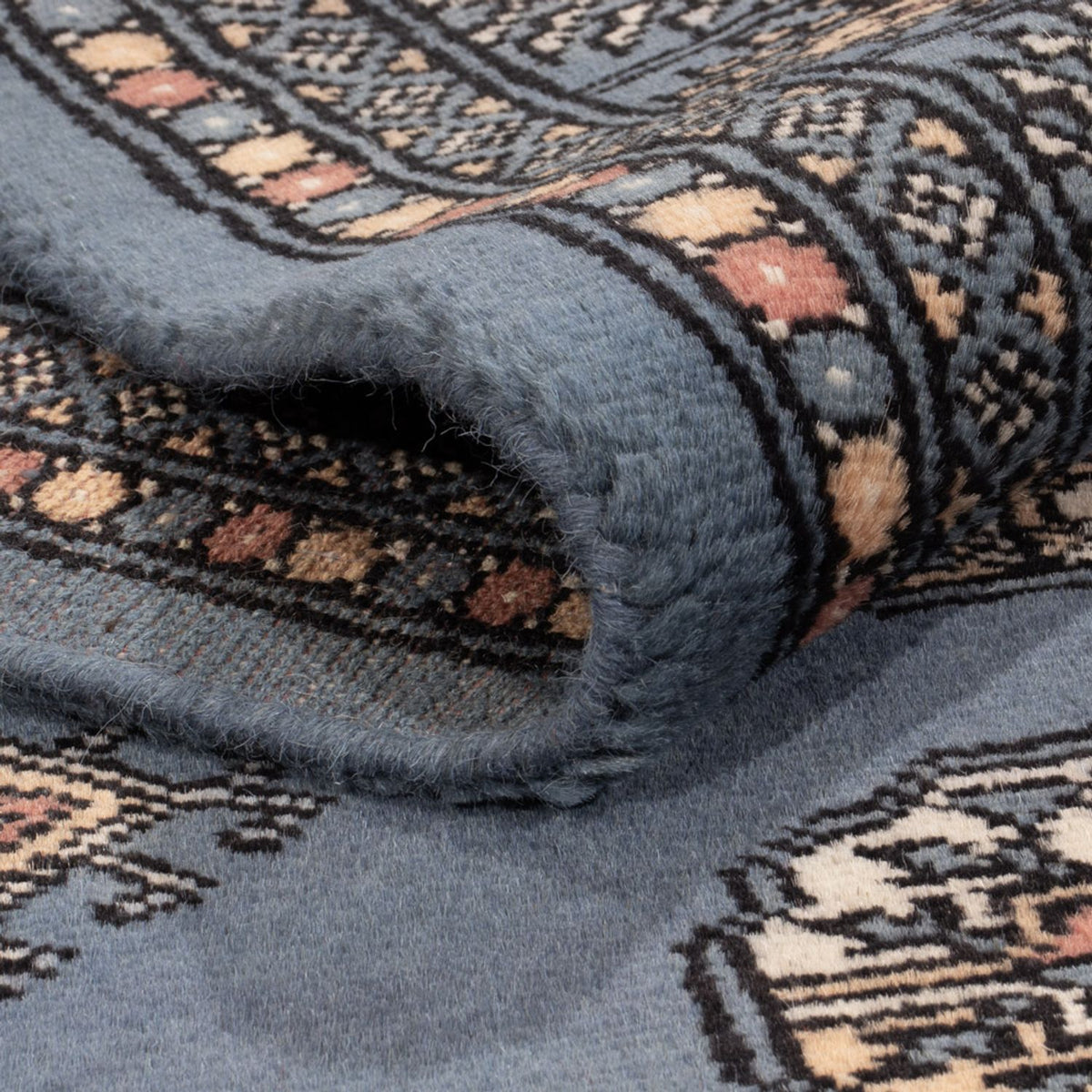 Dywan pakistański - 185 x 125 cm - niebieski