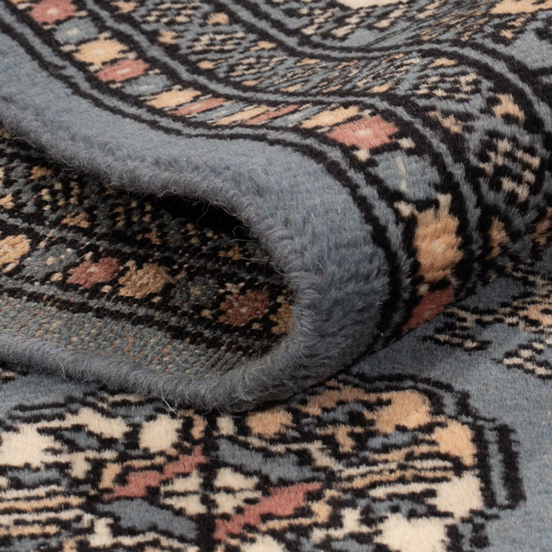 Dywan pakistański - 190 x 124 cm - niebieski