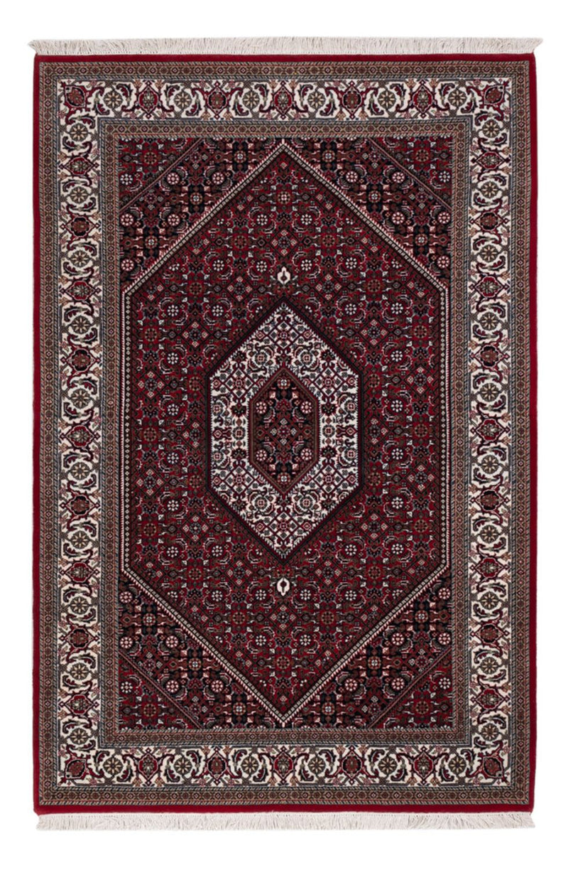 Orientalny dywan - Bijar - Indus - 185 x 122 cm - ciemny beż