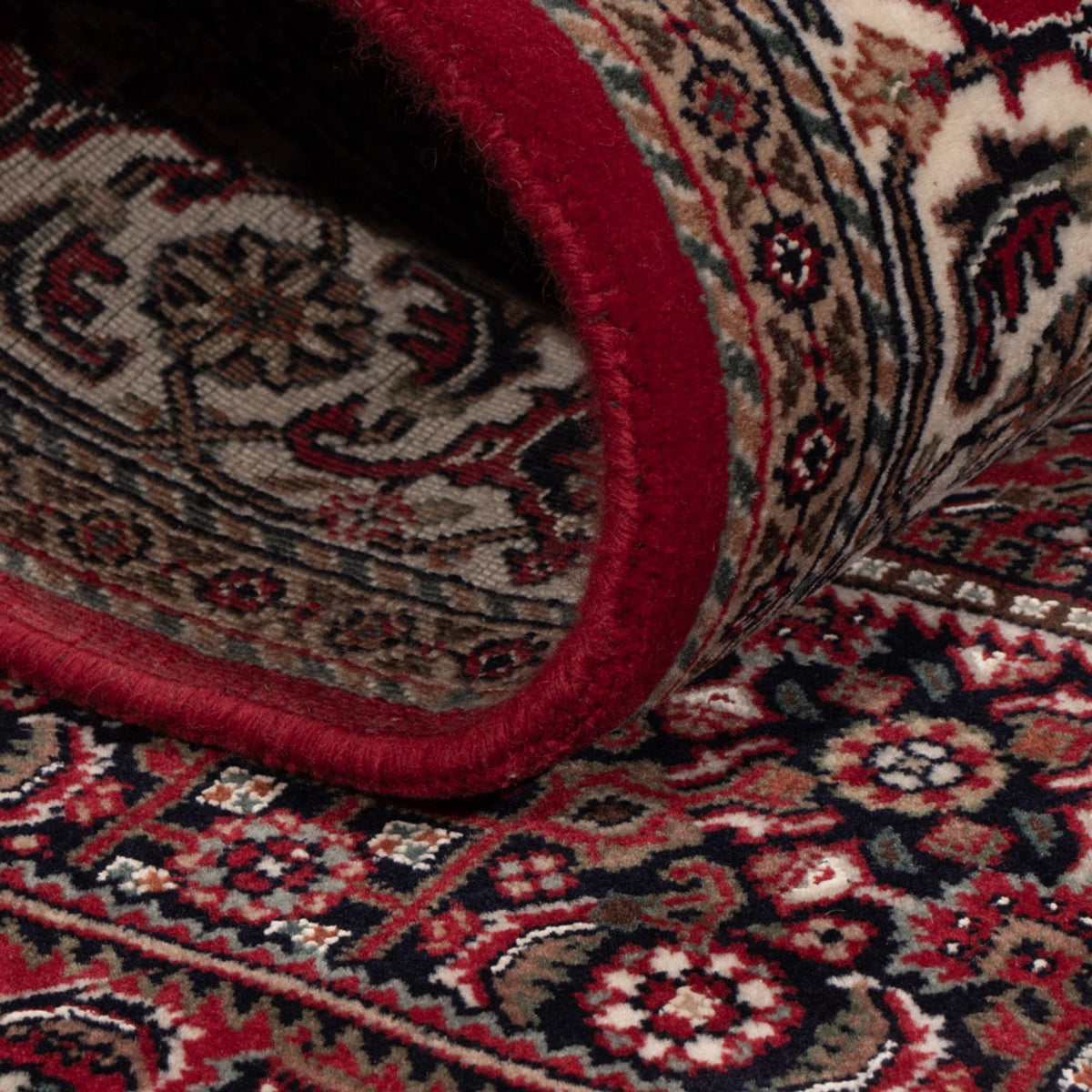 Orientalny dywan - Bijar - Indus - 185 x 122 cm - ciemny beż