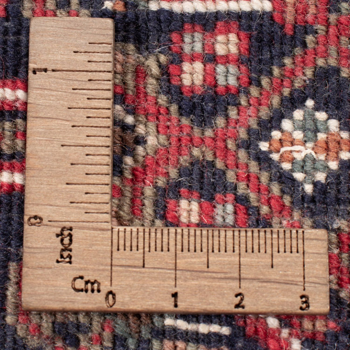 Orientalny dywan - Bijar - Indus - 185 x 122 cm - ciemny beż