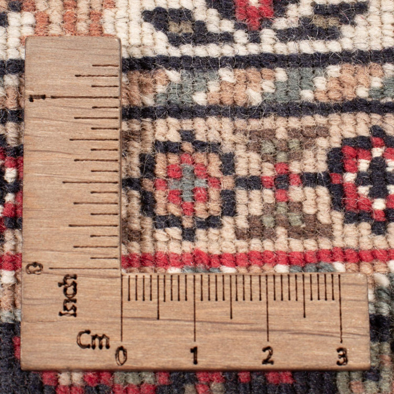 Orientalny dywan - Bijar - Indus - 182 x 122 cm - ciemny beż