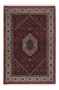 Orientalny dywan - Bijar - Indus - 184 x 122 cm - ciemny beż