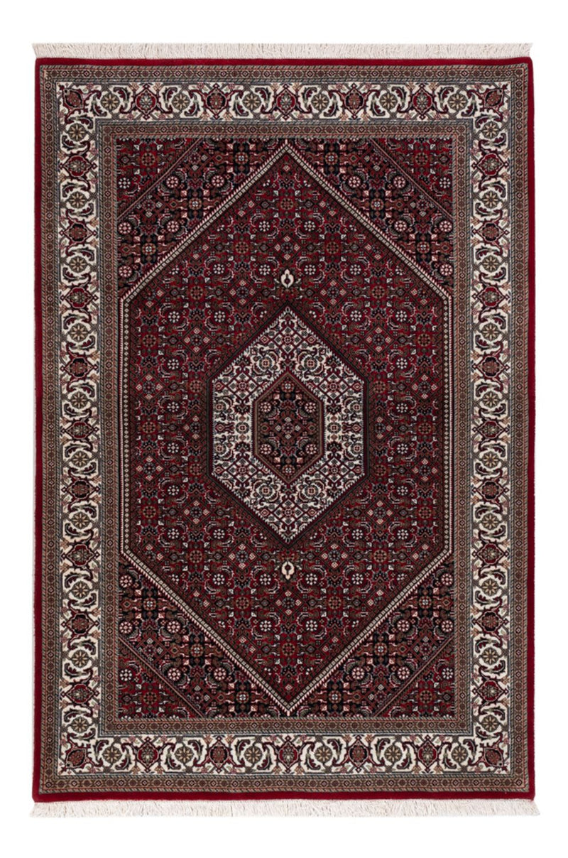 Orientalny dywan - Bijar - Indus - 184 x 122 cm - ciemny beż