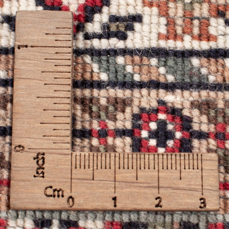 Orientalny dywan - Bijar - Indus - 184 x 122 cm - ciemny beż