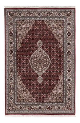 Dywan orientalny - Tabriz - 186 x 124 cm - ciemny beż