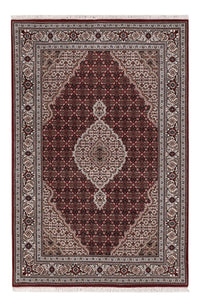 Dywan orientalny - Tabriz - 186 x 124 cm - ciemny beż