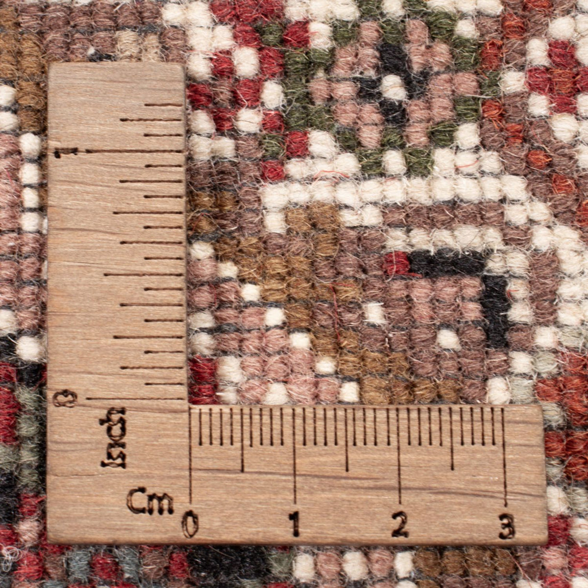 Dywan orientalny - Tabriz - 186 x 124 cm - ciemny beż