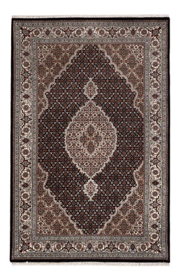 Dywan orientalny - Tabriz - 188 x 123 cm - ciemny beż