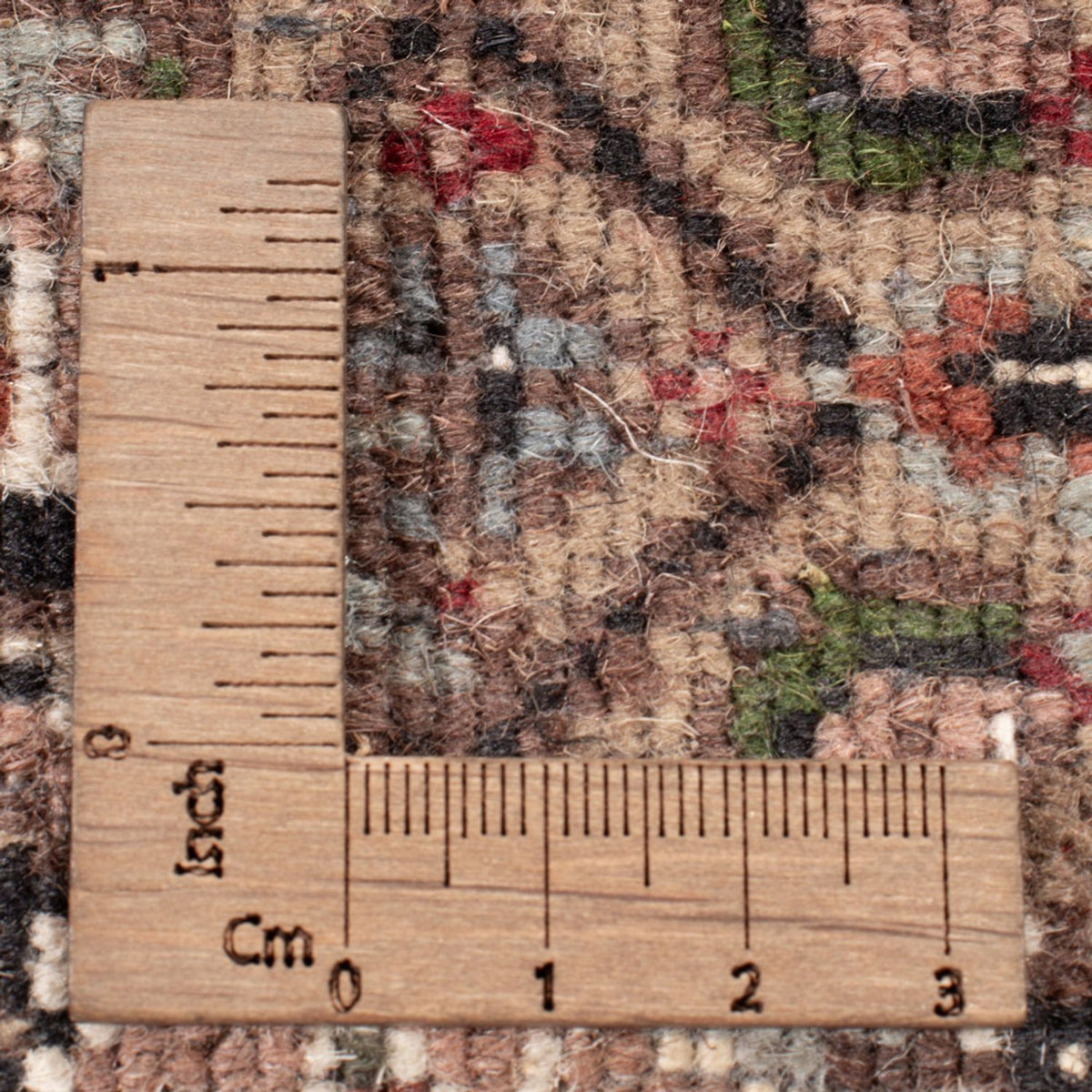 Dywan orientalny - Tabriz - 188 x 123 cm - ciemny beż