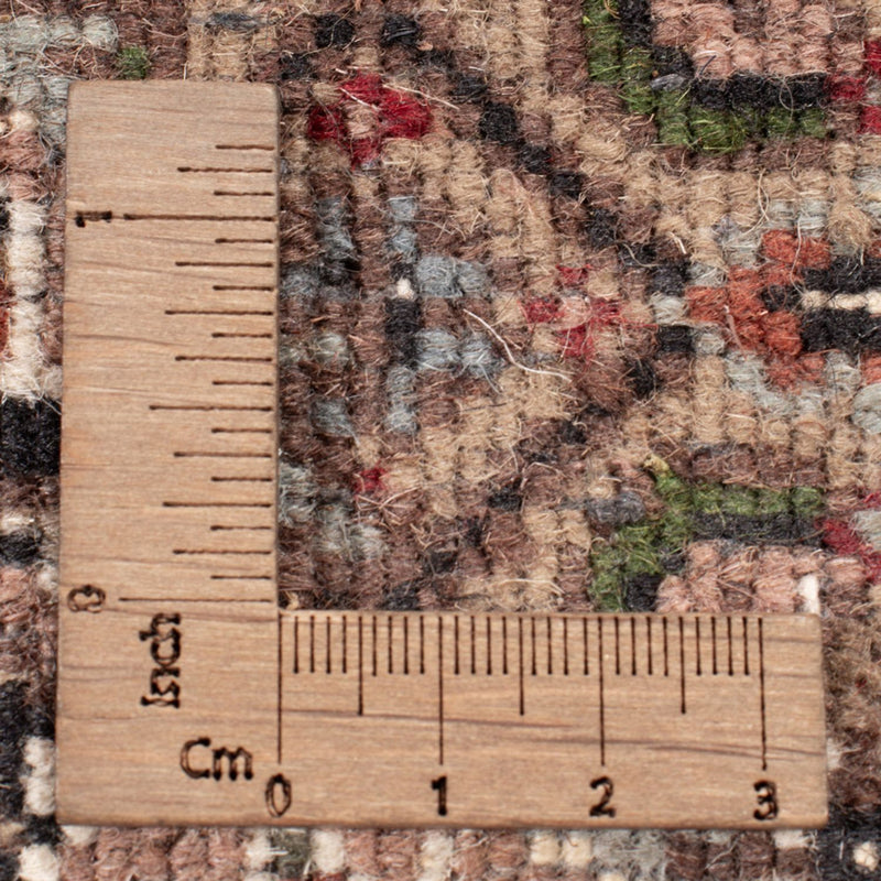 Dywan orientalny - Tabriz - 188 x 123 cm - ciemny beż