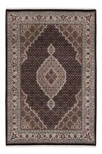 Dywan orientalny - Tabriz - 187 x 124 cm - ciemny beż