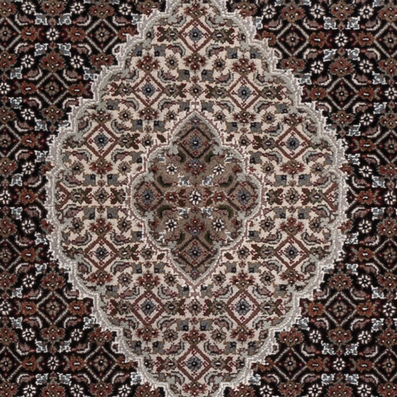 Dywan orientalny - Tabriz - 187 x 124 cm - ciemny beż