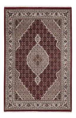 Dywan orientalny - Tabriz - 187 x 123 cm - ciemny beż