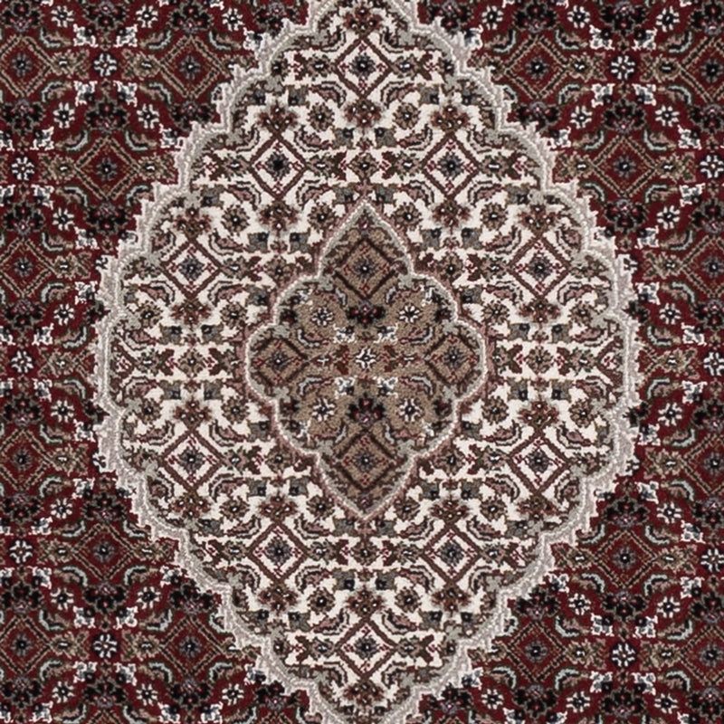 Dywan orientalny - Tabriz - 187 x 123 cm - ciemny beż