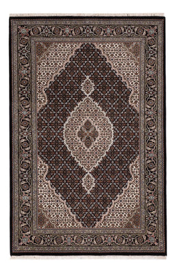 Dywan orientalny - Tabriz - 184 x 120 cm - ciemny beż