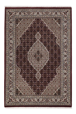 Dywan orientalny - Tabriz - 186 x 124 cm - ciemny beż
