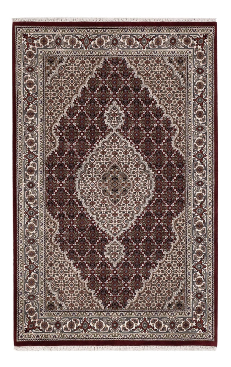 Dywan orientalny - Tabriz - 183 x 119 cm - ciemny beż