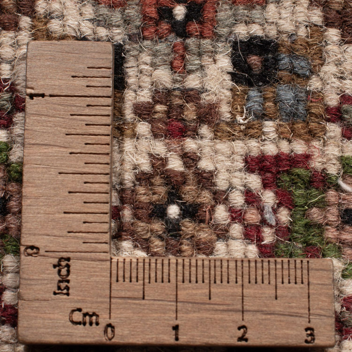 Dywan orientalny - Tabriz - 183 x 119 cm - ciemny beż