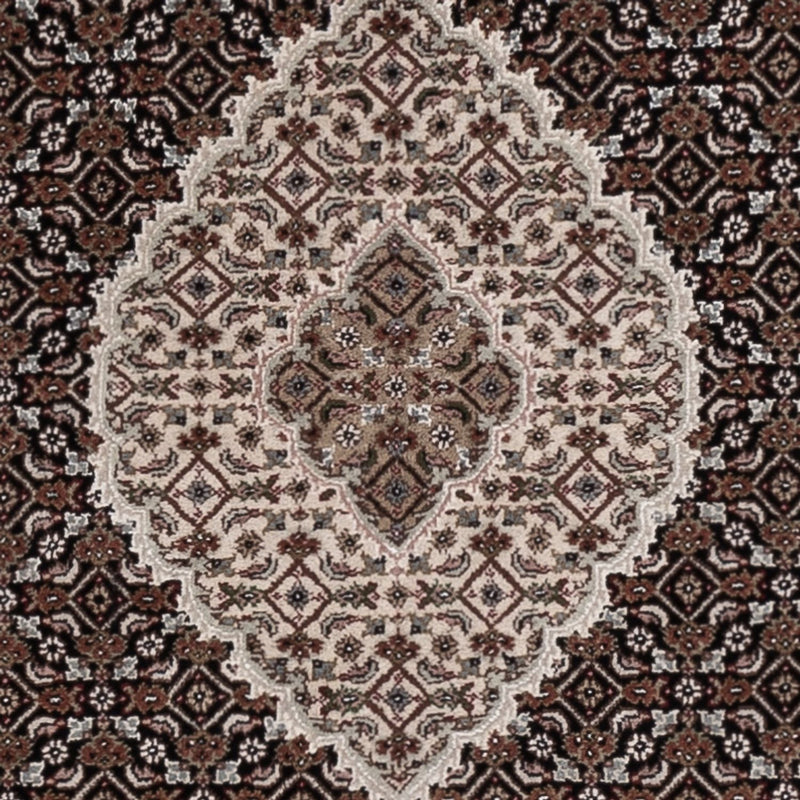 Dywan orientalny - Tabriz - 184 x 124 cm - ciemny beż