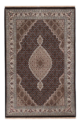 Dywan orientalny - Tabriz - 188 x 123 cm - ciemny beż