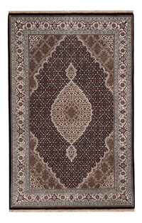 Dywan orientalny - Tabriz - 188 x 123 cm - ciemny beż