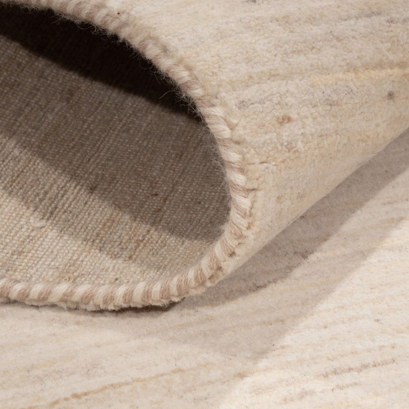 Biegacz Dywan Gabbeh - Loribaft Indus - 294 x 84 cm - beżowy