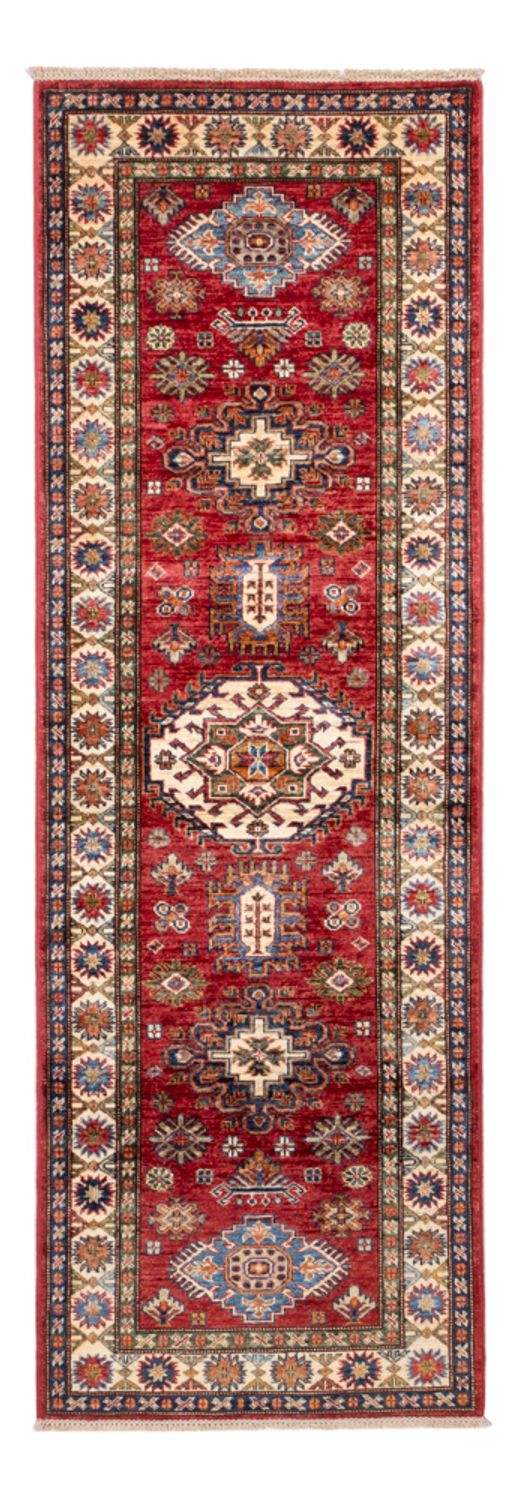 Biegacz Dywan Ziegler - Kazak - 245 x 77 cm - czerwony