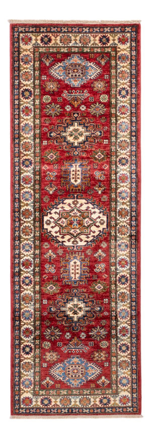 Biegacz Dywan Ziegler - Kazak - 245 x 77 cm - czerwony