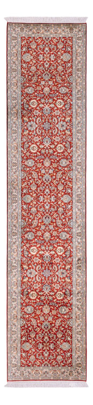 Biegacz Jedwabny dywan - Kashmir Silk - 363 x 79 cm - czerwony
