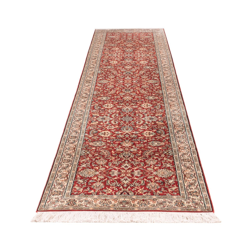 Biegacz Jedwabny dywan - Kashmir Silk - 363 x 79 cm - czerwony