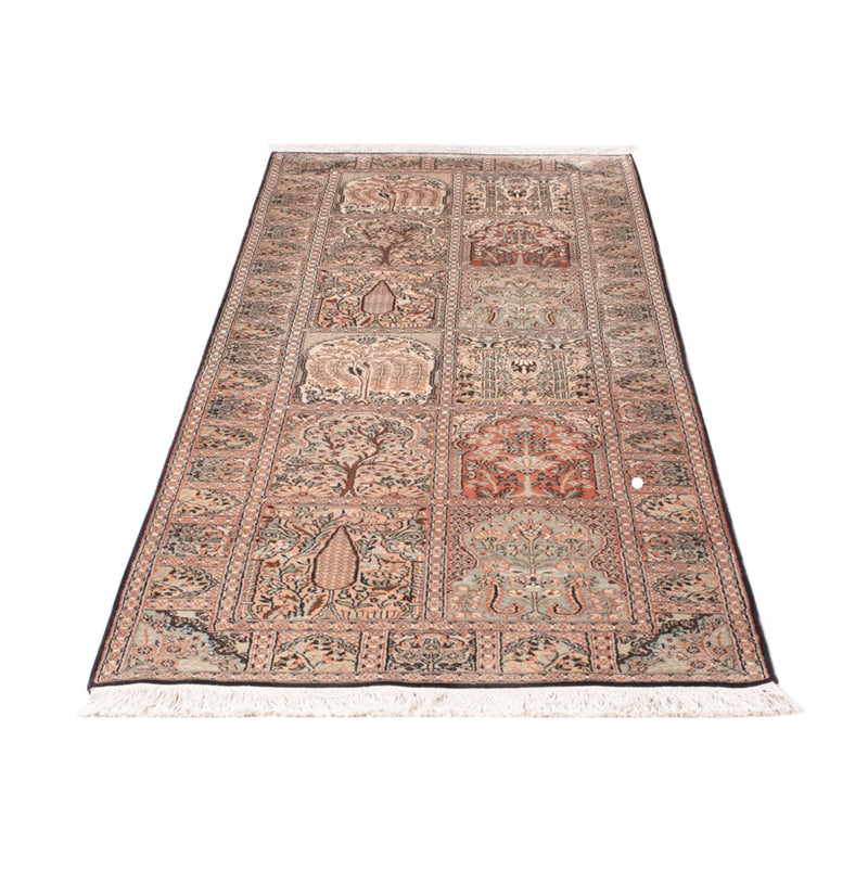 Biegacz Jedwabny dywan - Kashmir Silk - 236 x 80 cm - ciemny beż